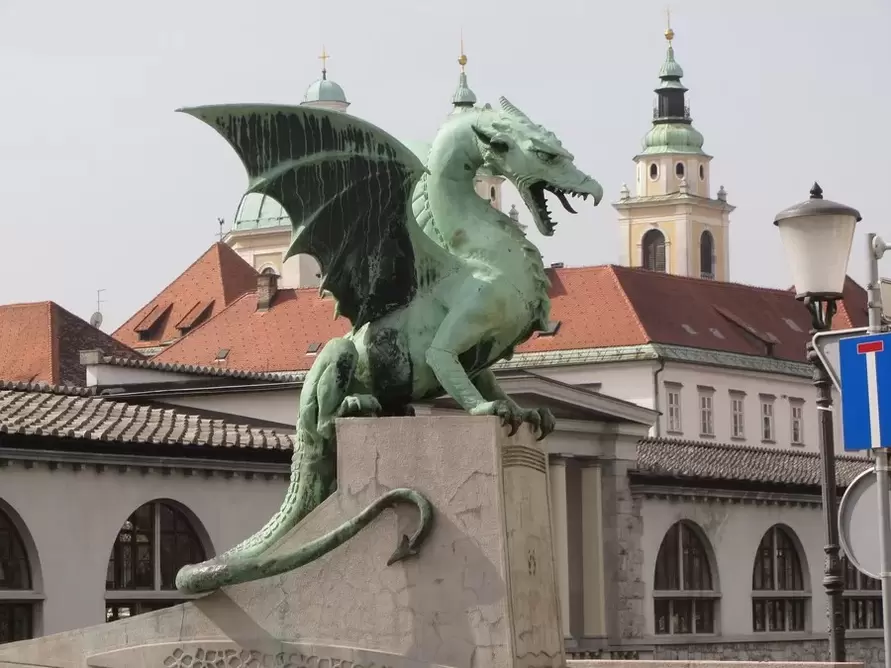 Lucky amulet - dragon
