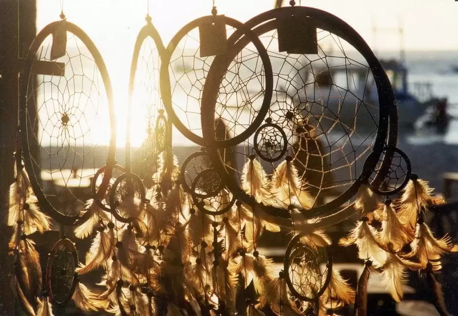 Lucky amulet - dream catcher